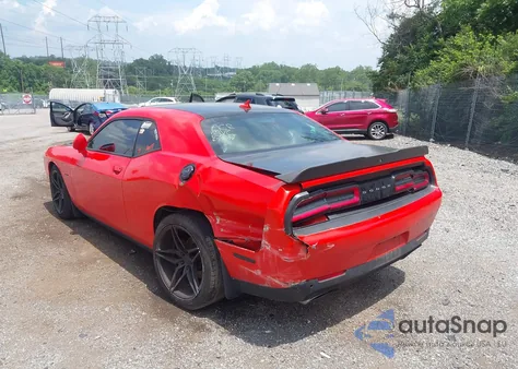 2019 Dodge Challenger R/T z USA, uszkodzony, nr VIN 2C3CDZBT6KH675027